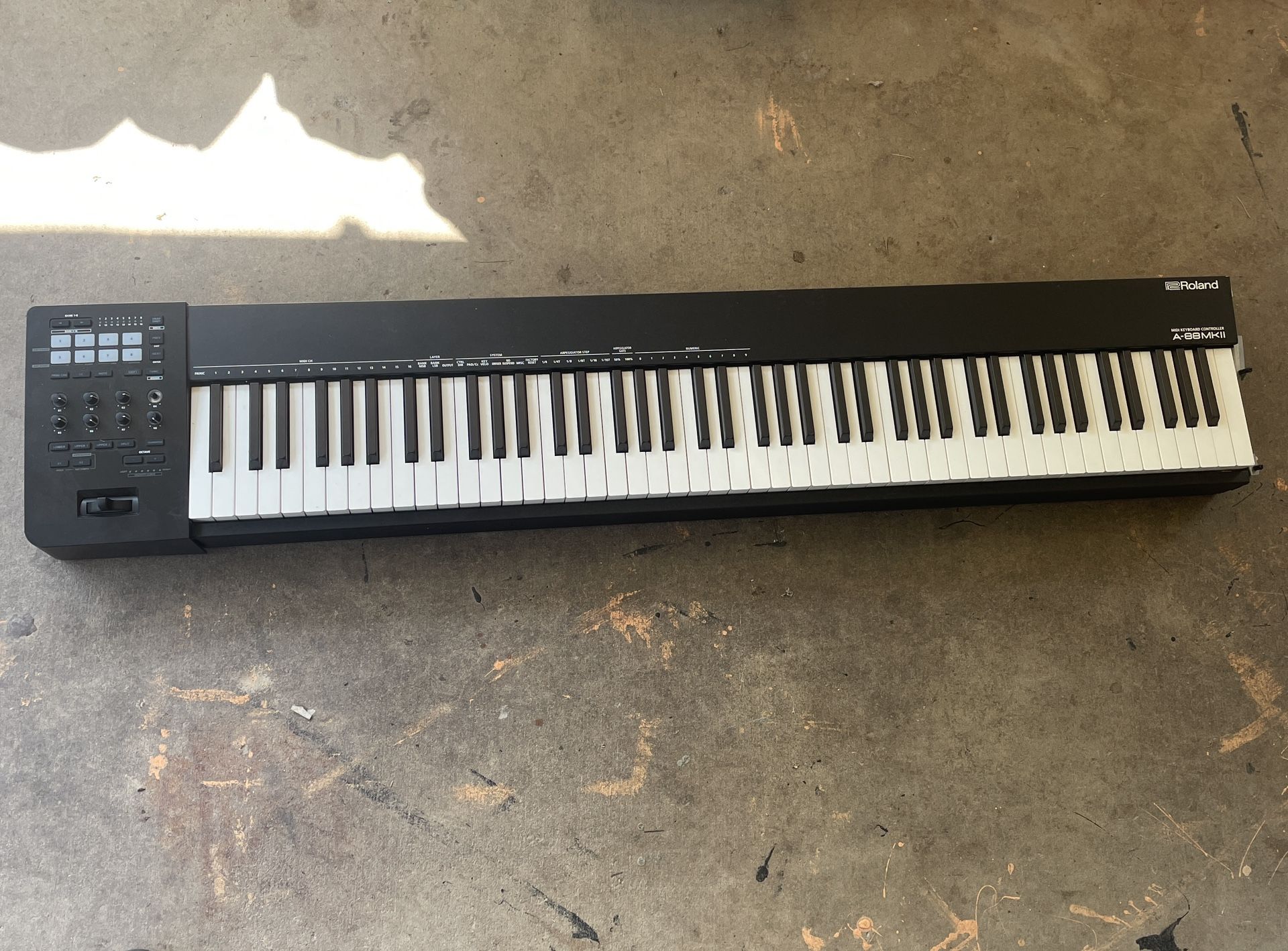 Roland A-88 MKII MIDI Keyboard Controller 