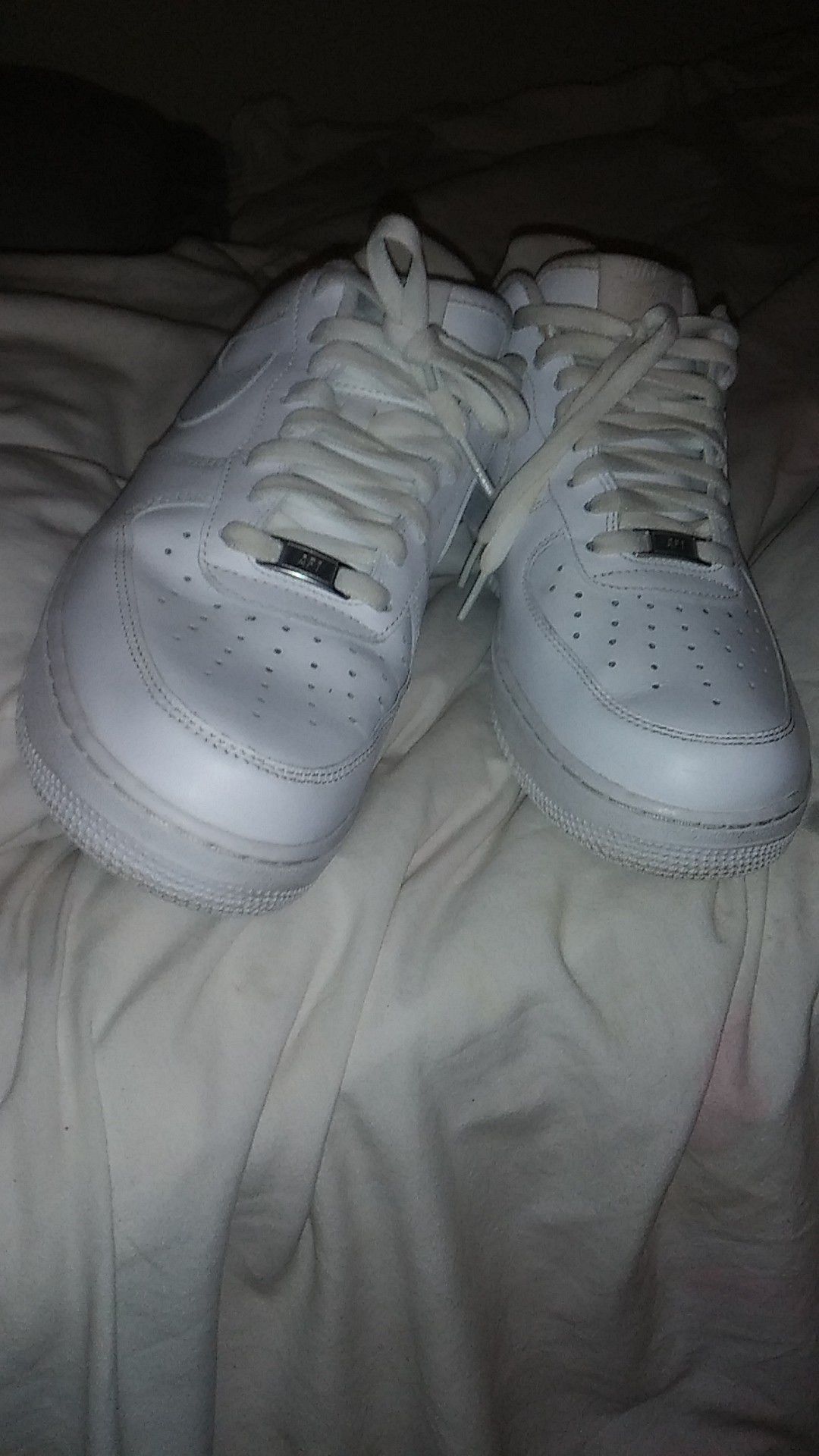 White Air Force Ones size 11 used