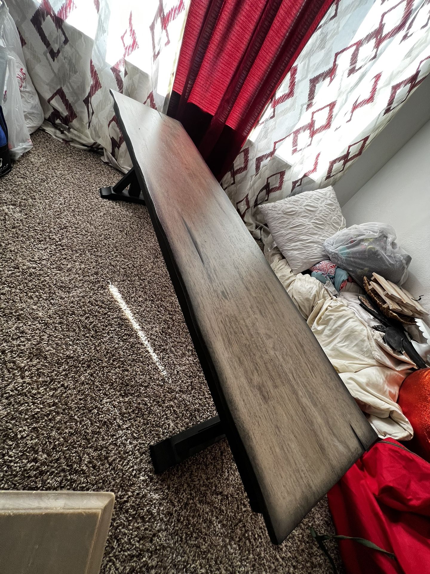 Wood Diner Table Bench (Read Description!)