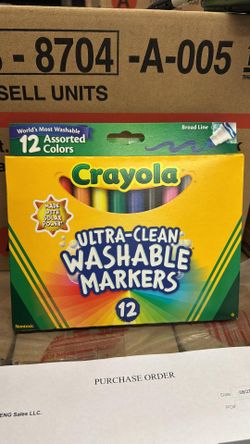 Crayola Ultra Clean Washable Markers ( Bulk Only)