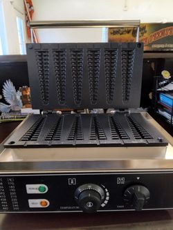 Commercial Electric Nonstick Stick Waffle Maker Machine