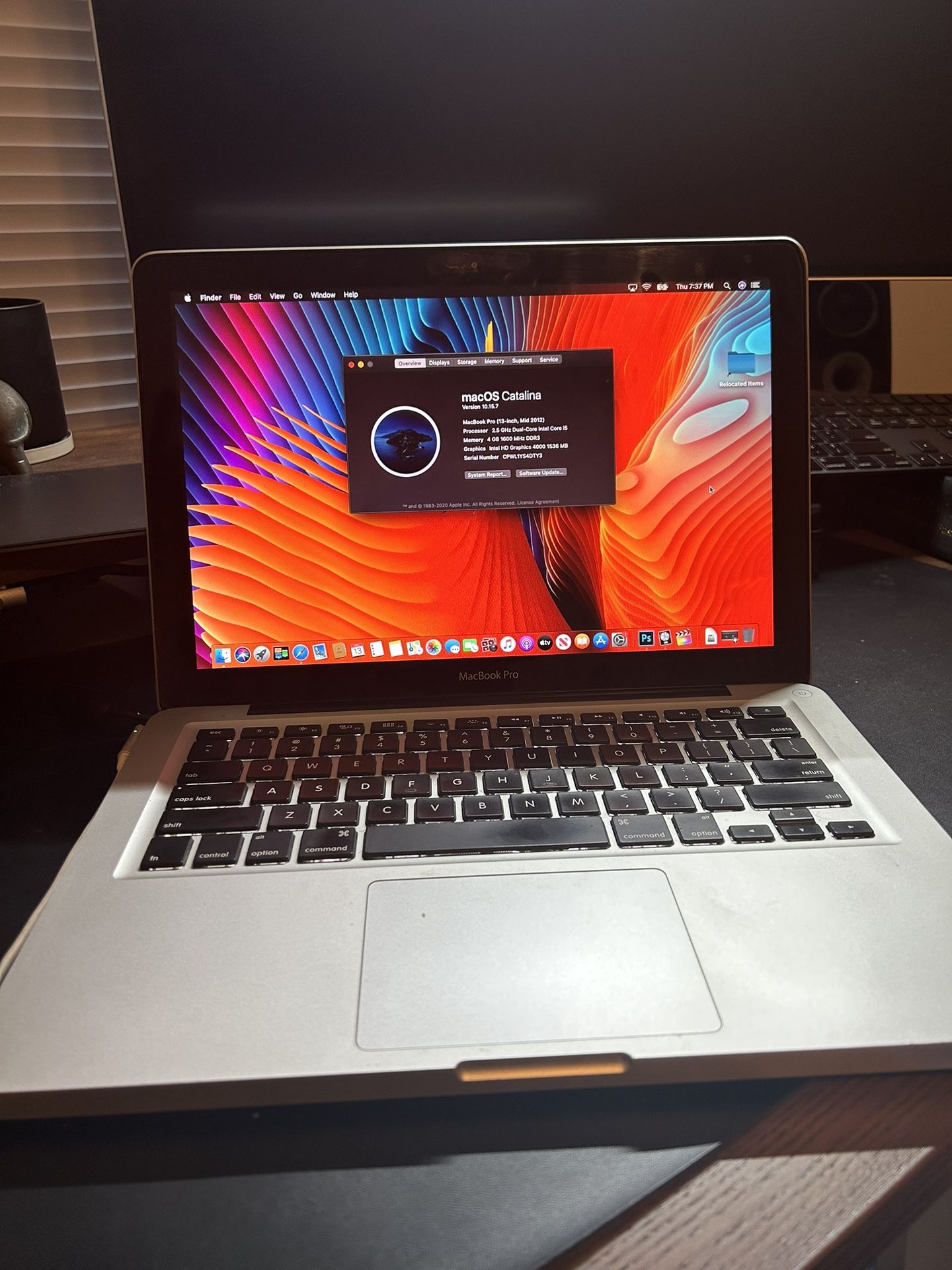 Mid-2012 MacBook Pro 💻 with over $1000 in Preinstalled Software: Logic Pro X, FL Studio 20, Adobe Photoshop, Final Cut Pro & More!