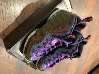 Kids purple foamposites 3y
