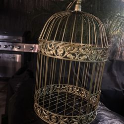 Golden cage For XV / Wedding Gift Cards
