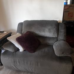 3 Piece Electric Living Room Sofa Set 
