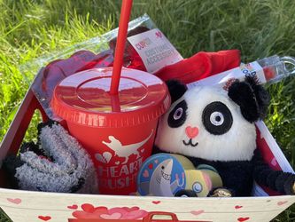 Custom Vday Childrens Basket 