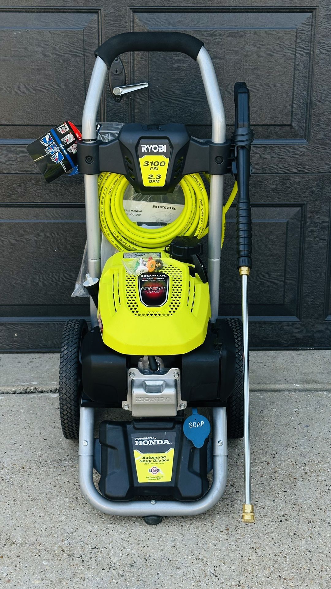 RYOBI 3100PSI 2.3GPM PRESSURE WASHER
