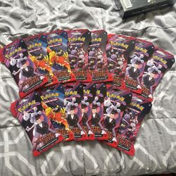 15 Pokemon Destined Rivals Blister Packs