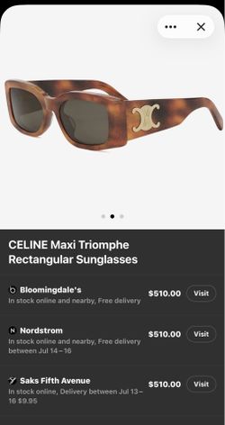 Authentic Celine sunglasses