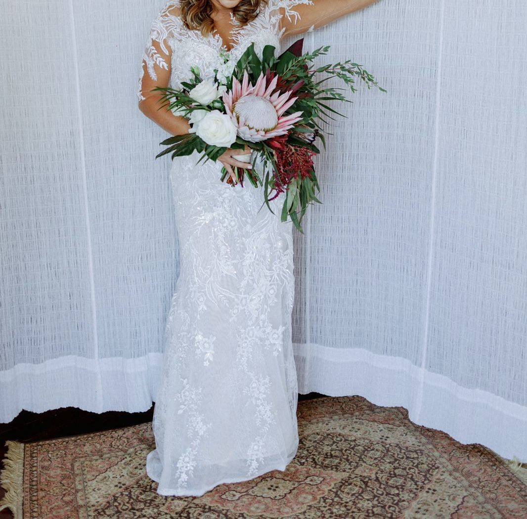 Designer Wedding Dress Size 8