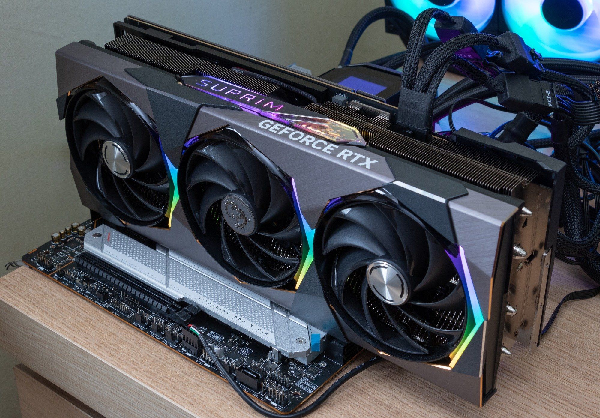 MSI RTX 4080 16G SUPRIM X Graphics Card - NVIDIA 4K Gaming
