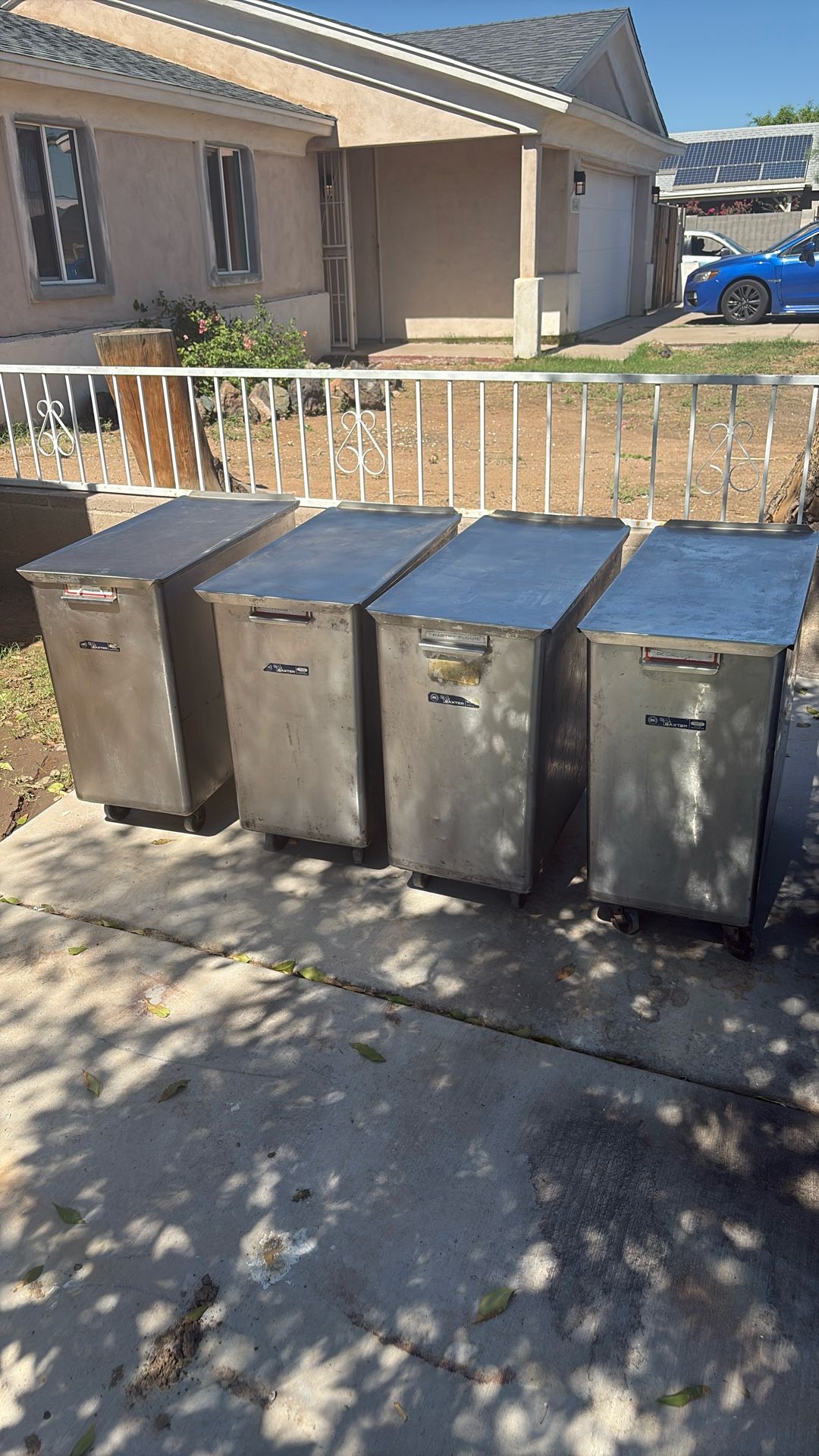Restaurant or Bakery Bins