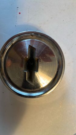 Vintage Chevy Bow Tie Center Cap Horn Hub Button