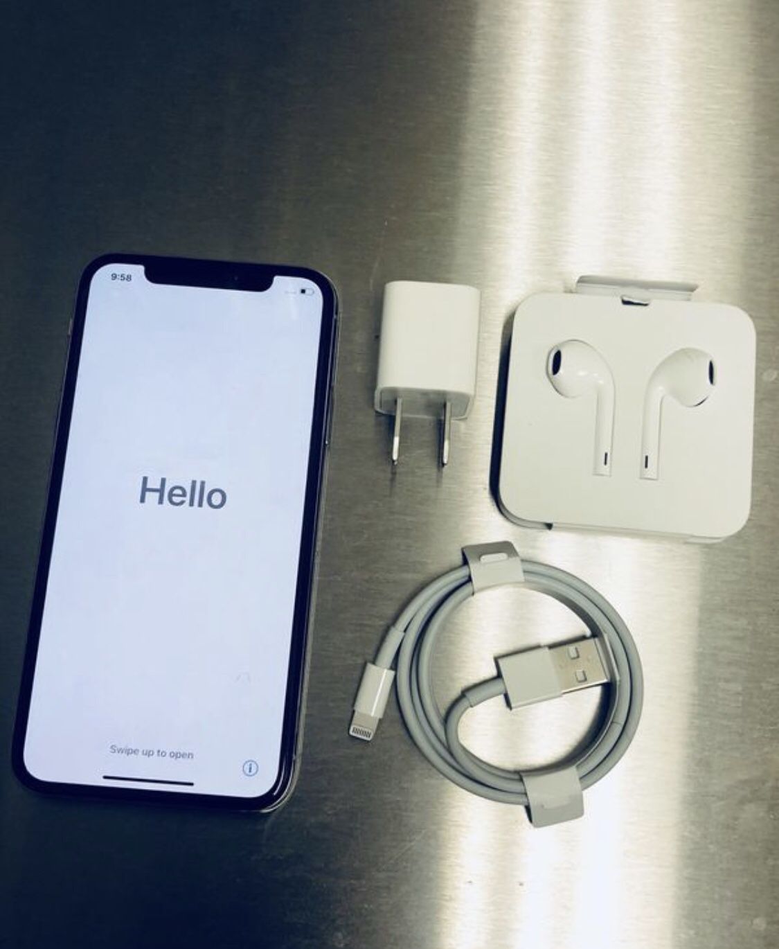 iPhone X 256GB Unlocked White Color