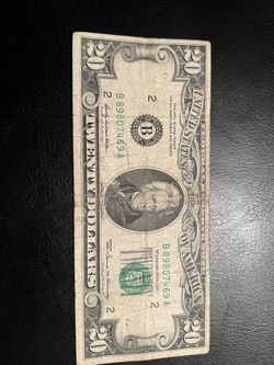 $20 Dolar Antiguo 1969