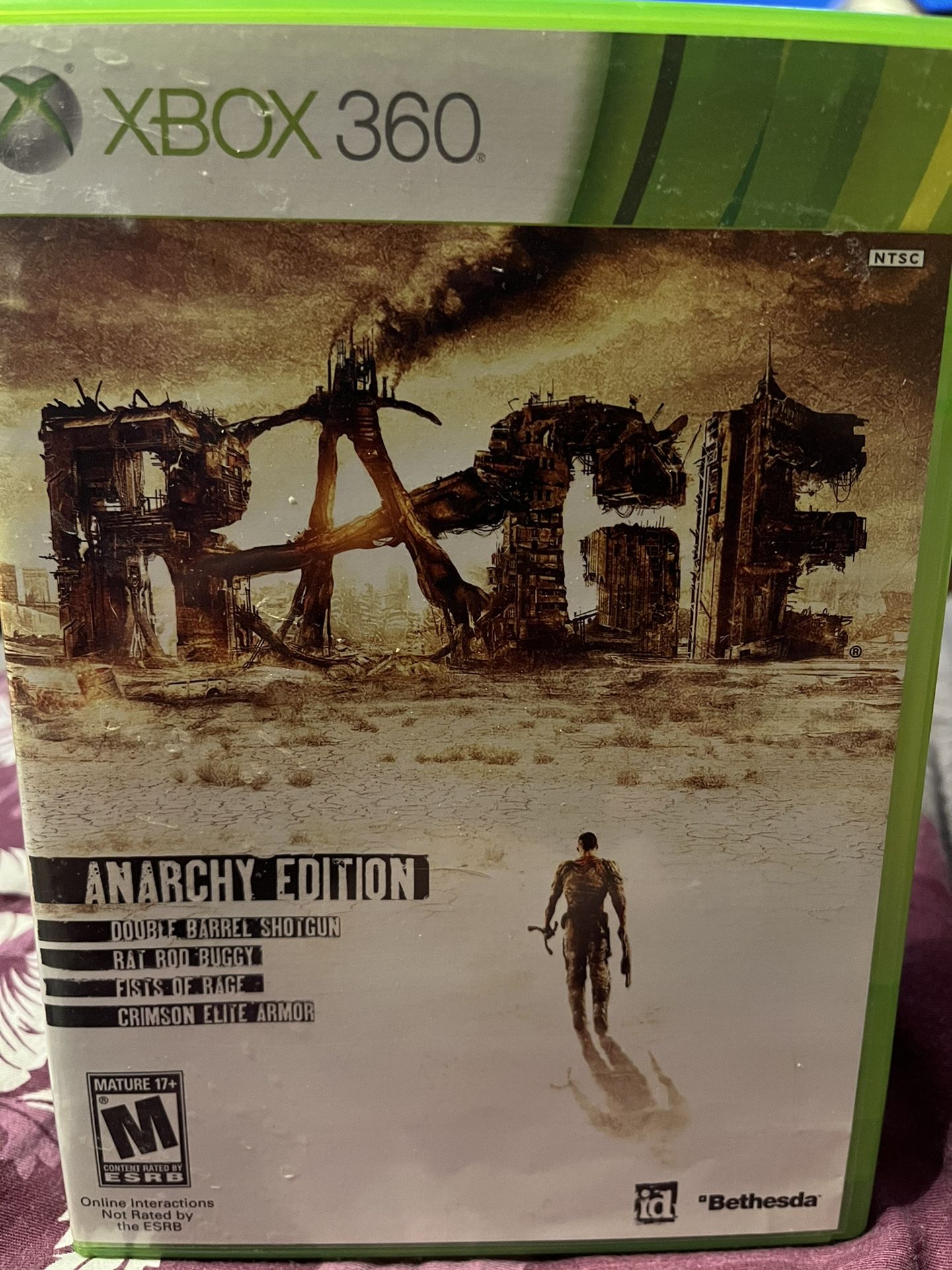 Xbox 360 Rage- Anarchy Edition