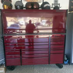 Like New Snap 72”tool Box And Top Chest 