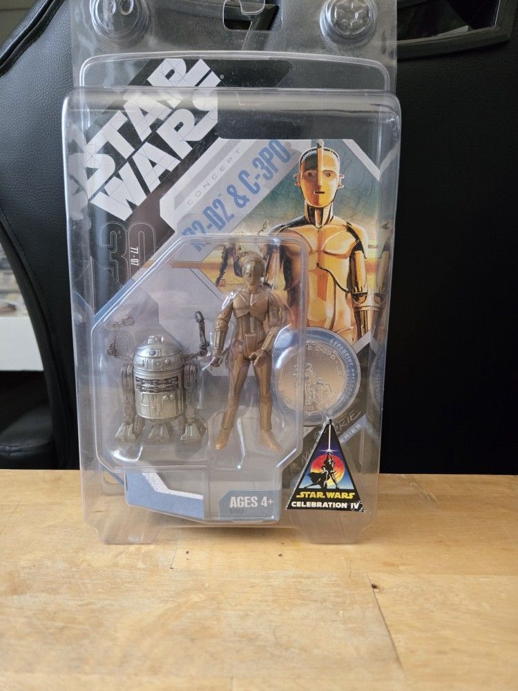 Prototype C-3PO and R2-D2 Figures