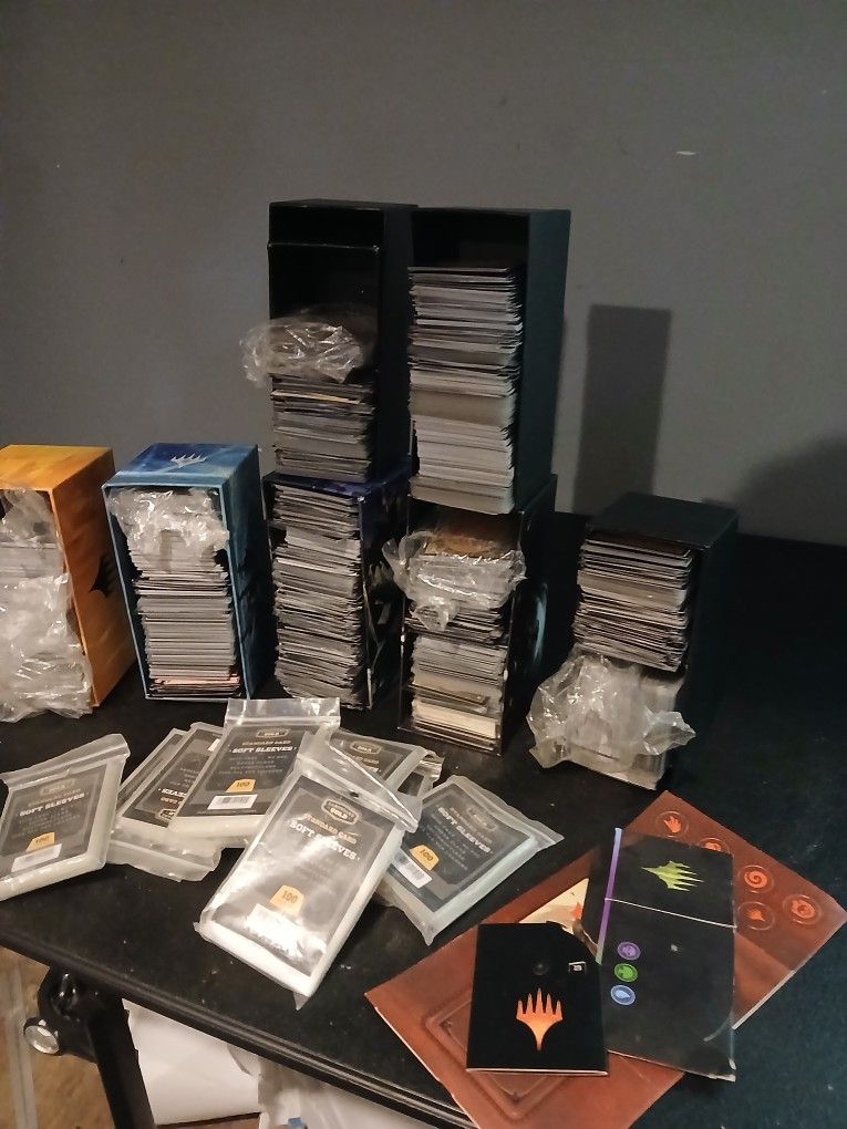 Magic Cards With Extra Card Covers