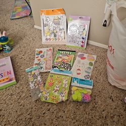 Easter Stickers And To Paint Kits / Sun Catchers 