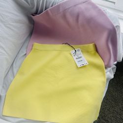 New! Zara Knitted Skirts $15 Each