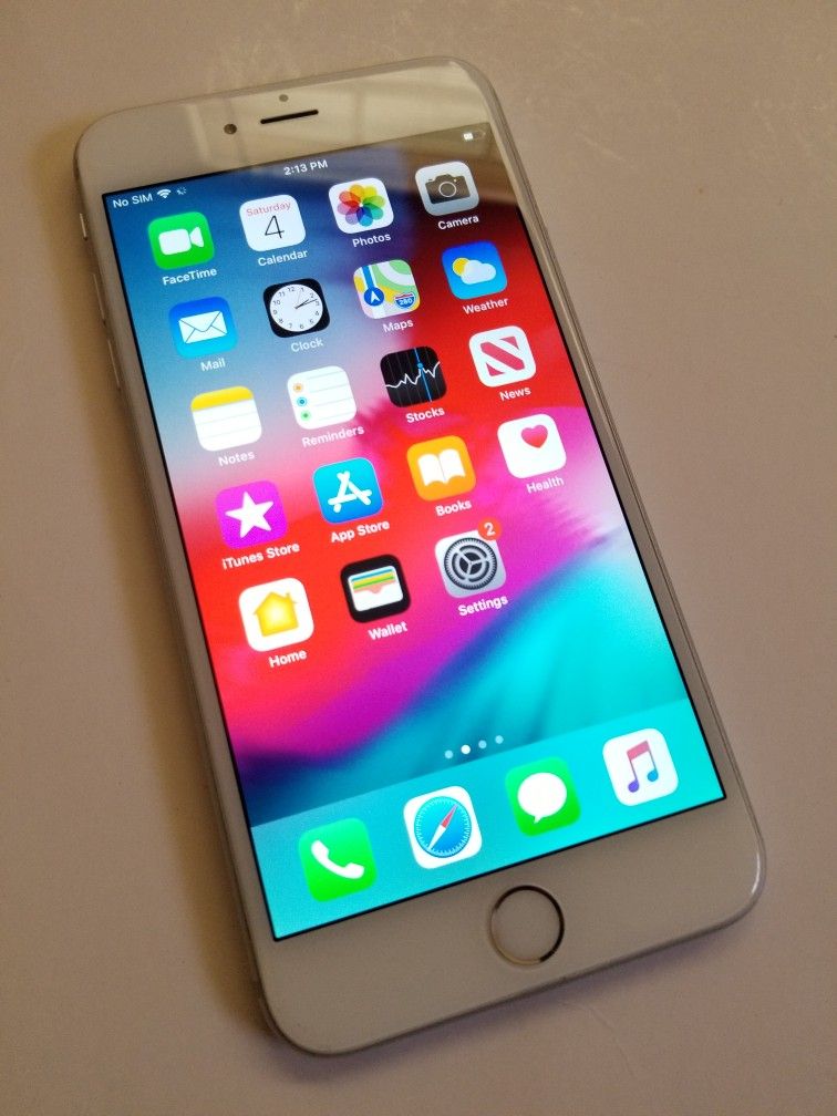 iPhone 6 Plus 16gb Silver Unlocked 
