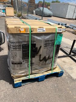 4900 CFM Down-Draft Roof Evaporative Cooler for 1800 sq. ft. (Motor Not Included)