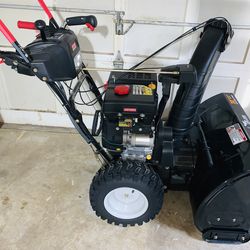 Huge SNOW BLOWER / THROWER (Craftsman) - 30” - ELECTRIC START - Used 3 Times - HandWarmers