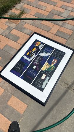 Basquiat Art Frame