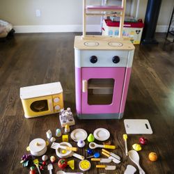 Wooden Kitchen Set Toy