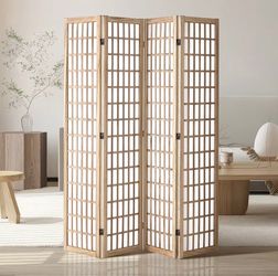 4 Panel Minimalist Room Divider