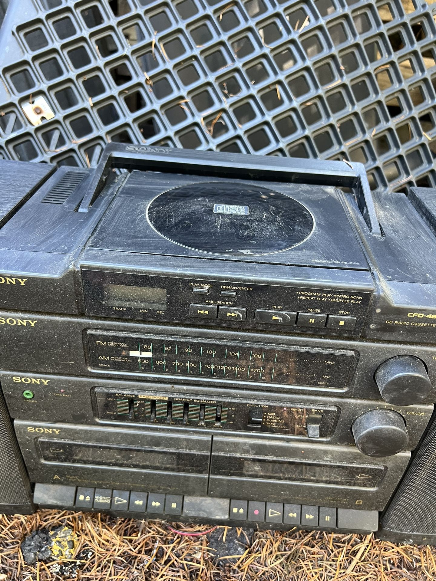 Sony Shop Cd Player Tape Player And Radio