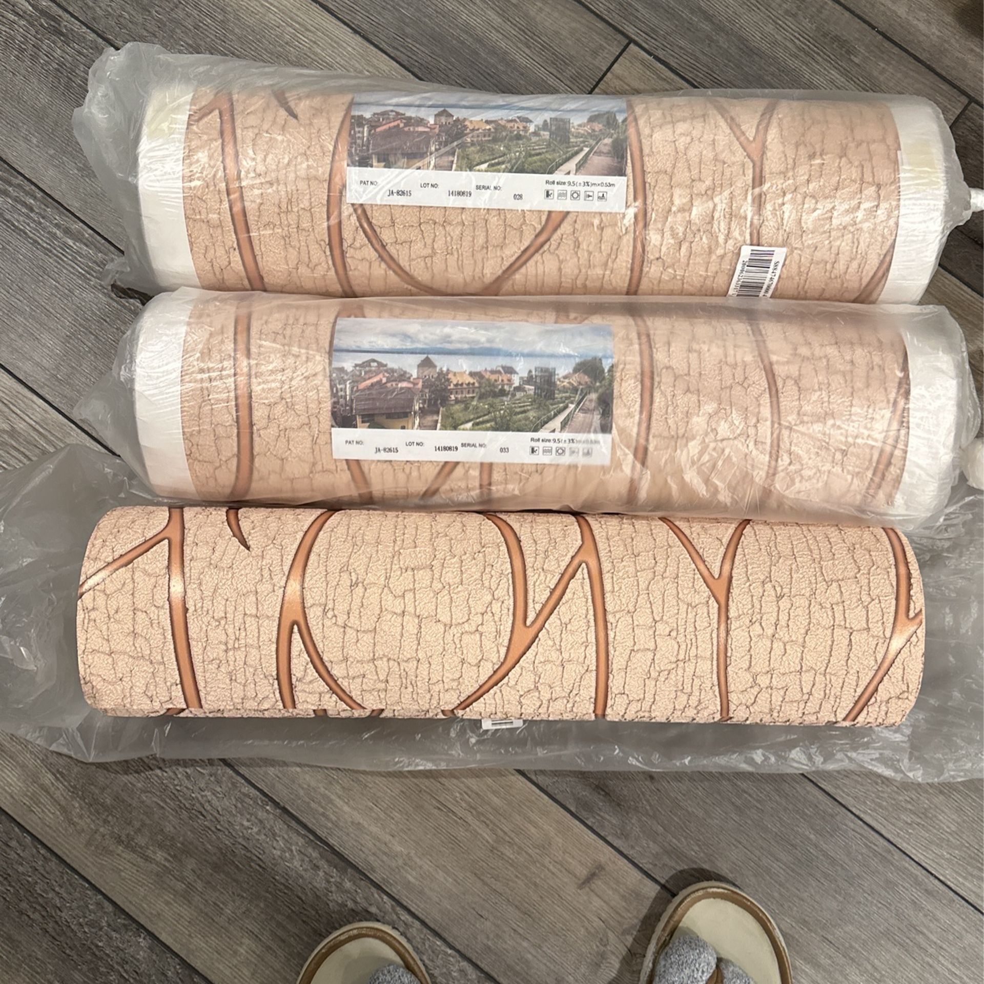 Wallpaper 3 rolls - Brand New!