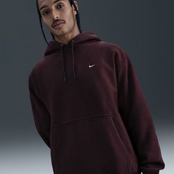 Nike Solo Swoosh Burgundy Crush Hoodie HV1082-652 Fleece Pants HV1088-652 S,M,L