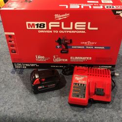 Brand New 1” Impact With 3.0 Battery And Charger 