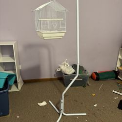 Bird Cage With Stand