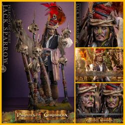 1/6 Hot Toys Pelegostos Chief Jack Sparrow DX48 Pirates Caribbean figure