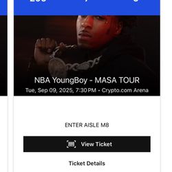 YOUNGBOY MASA CONCERT 25’