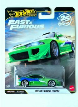 Hot Wheels Fast & Furious 1995 Mitsubishi Eclipse 1/5