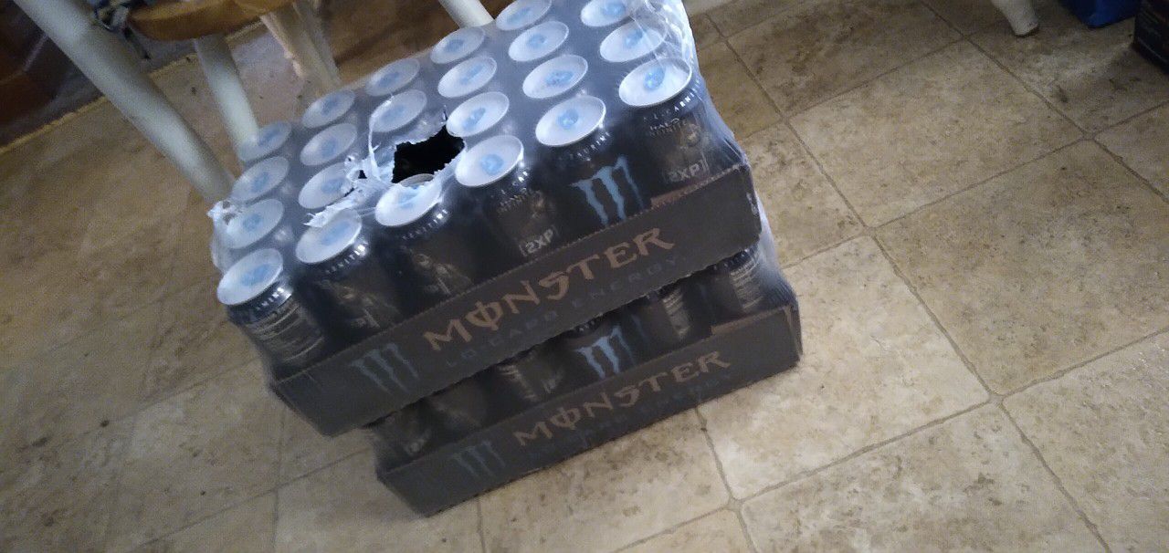 monster energy 2x 24 packs