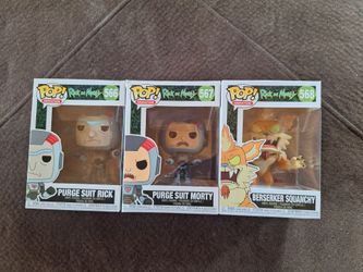 Rick&Morty pops