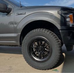 Set 20x9 Lock-Offroand Tires 35x12.50r20 And 3 inch ,F150