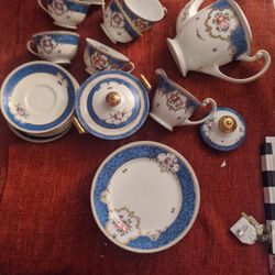 Complete Japanese Tea Set For Six