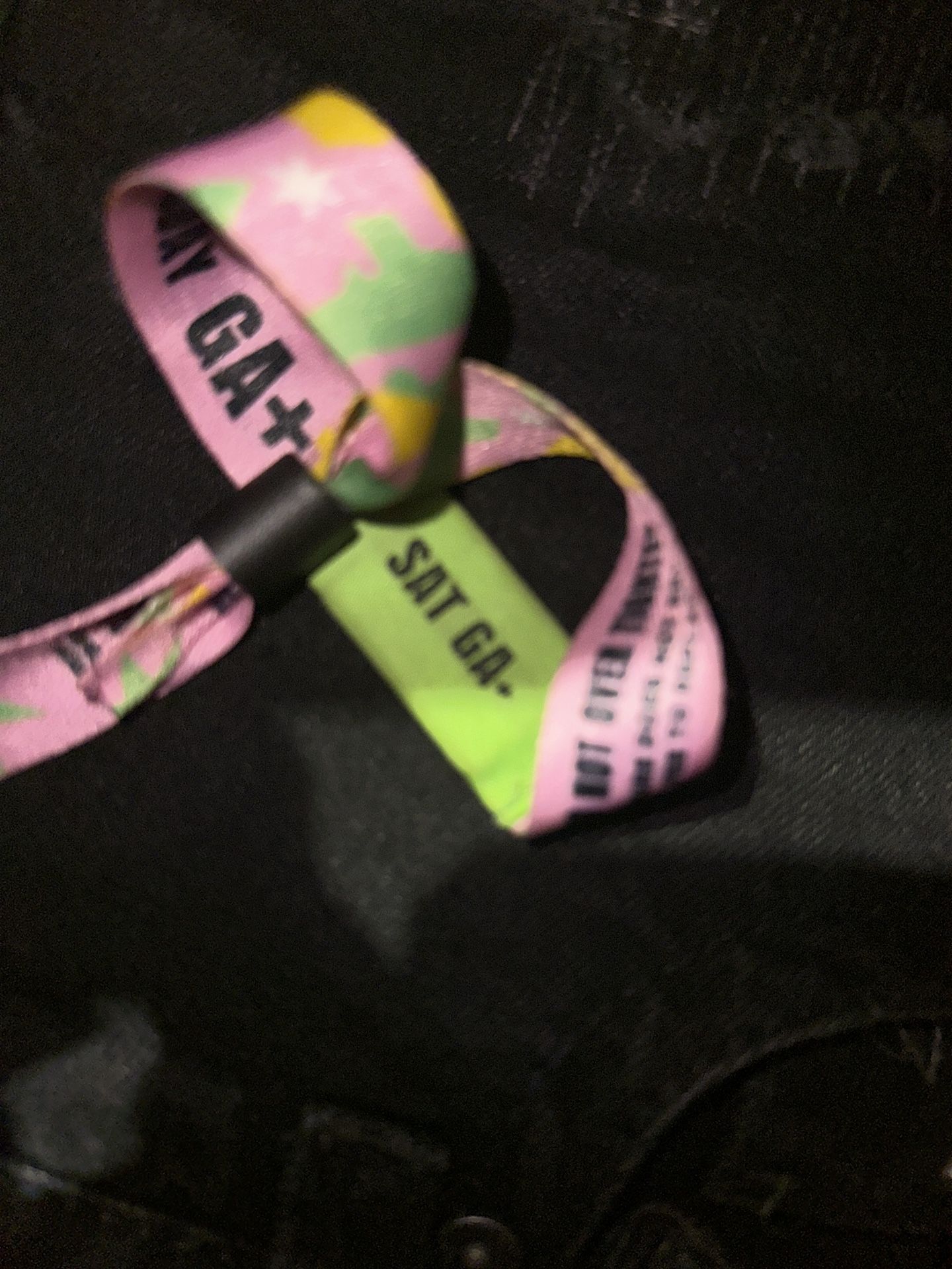 Lollapalooza GA Wristband