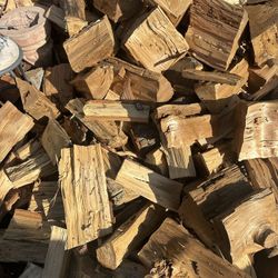 Dry Split Almond Mix Firewood!!!Ready Too Burn Seasoned Wood!!!