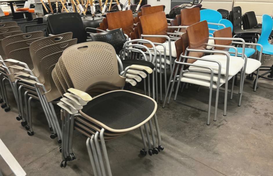 * CAPER CHAIRS by HERMAN MILLER * -can deliver-