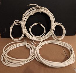 CATV CABLE - Lot of 6 Lengths w/Connectors
