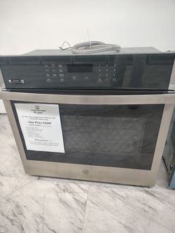 (50% Off Wall Ovens & Electric Ranges ends 7/5/26) $524.50 GE single electric wall oven