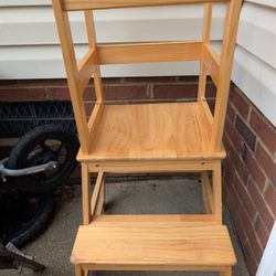 Kids Kitchen Step Stool