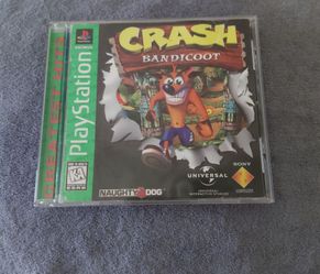 Crash Bandicoot for Sony Playstation 1 PS1
